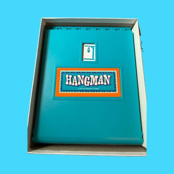 Vintage 1988 Hangman The Original Word Guessing Game  Milton Bradley Complete - Picture 6 of 9